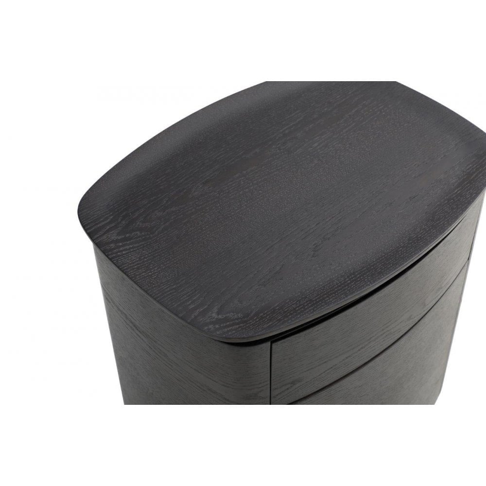 Blade Smoke Oak Bedside Table by Tommy Franks