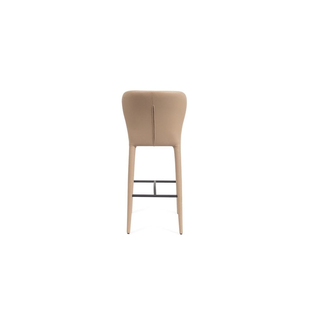 Sarzana Dark Marble Bar Stool by Tommy Franks