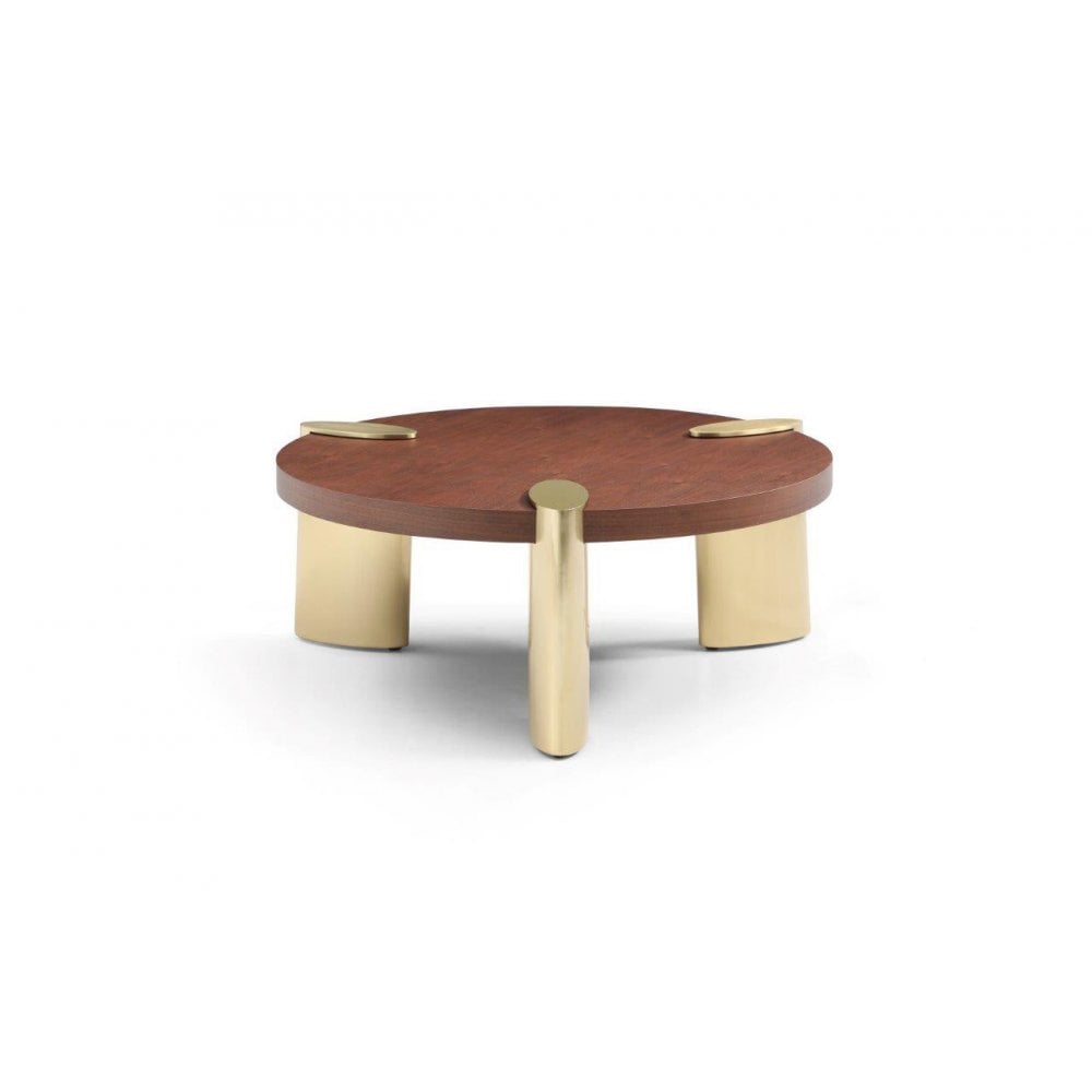 Amara Small Dark Walnut Coffee Table by Tommy Franks