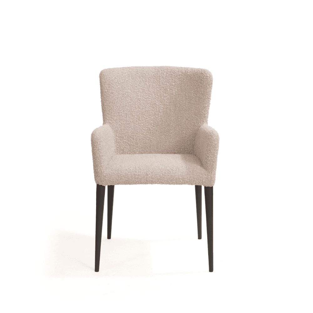 Varsi Steam Bouclé Dining Chair Set of 2 by Tommy Franks
