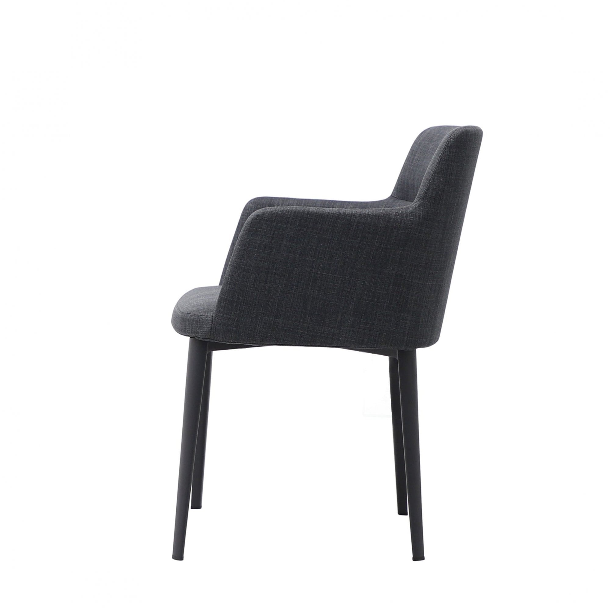 Miller Charcoal Grey Dining Chair by Tommy Franks
