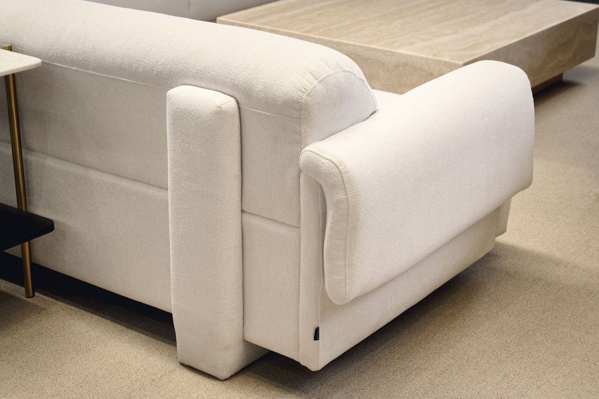 Frankie Polar Bouclé Modular Sofa by Tommy Franks