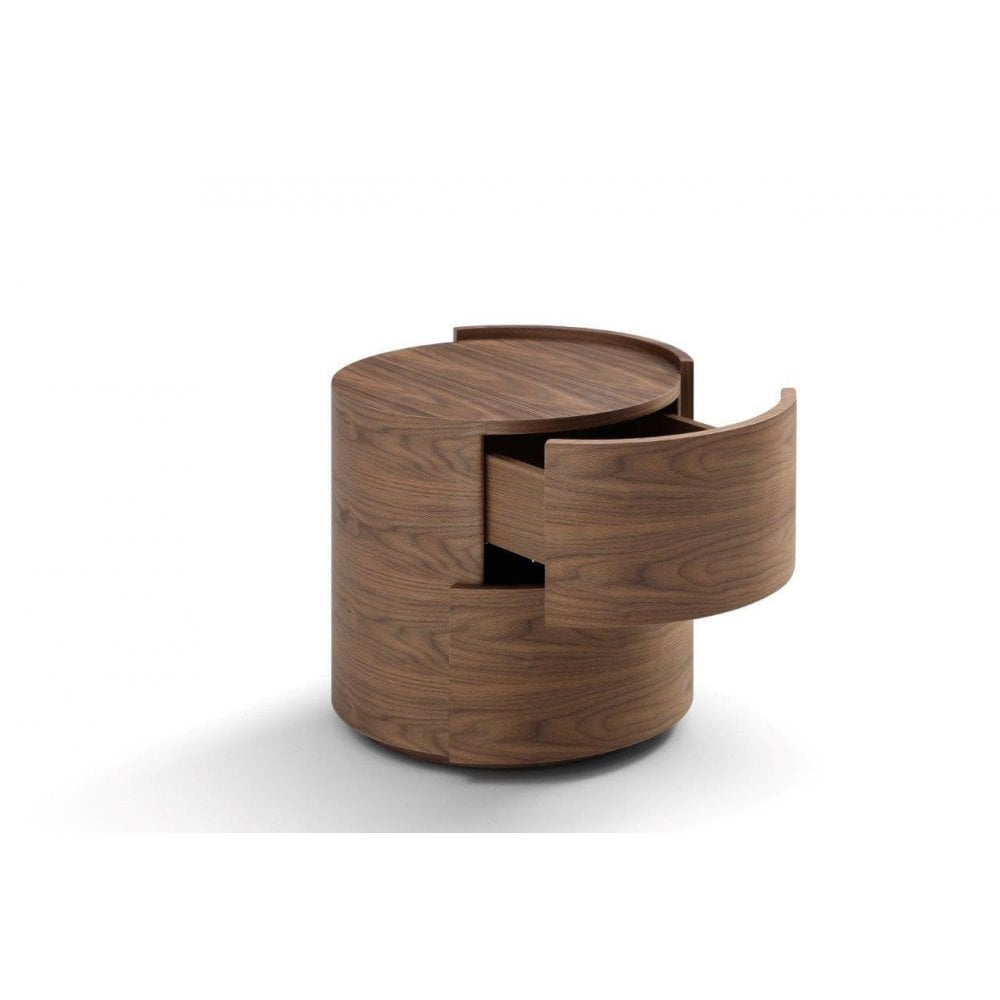 Dexter Walnut Pair of Bedside Tables by Tommy Franks