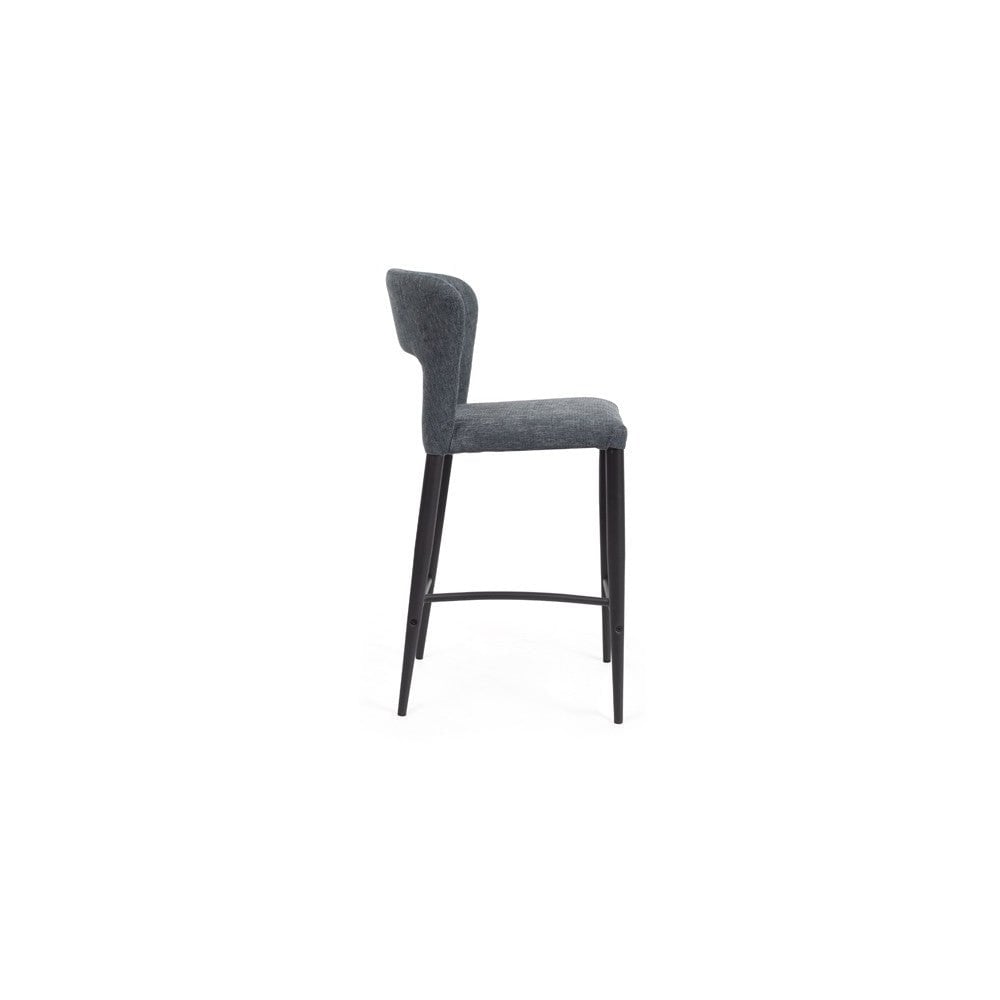 Pari II London Steel Bar Stool by Tommy Franks