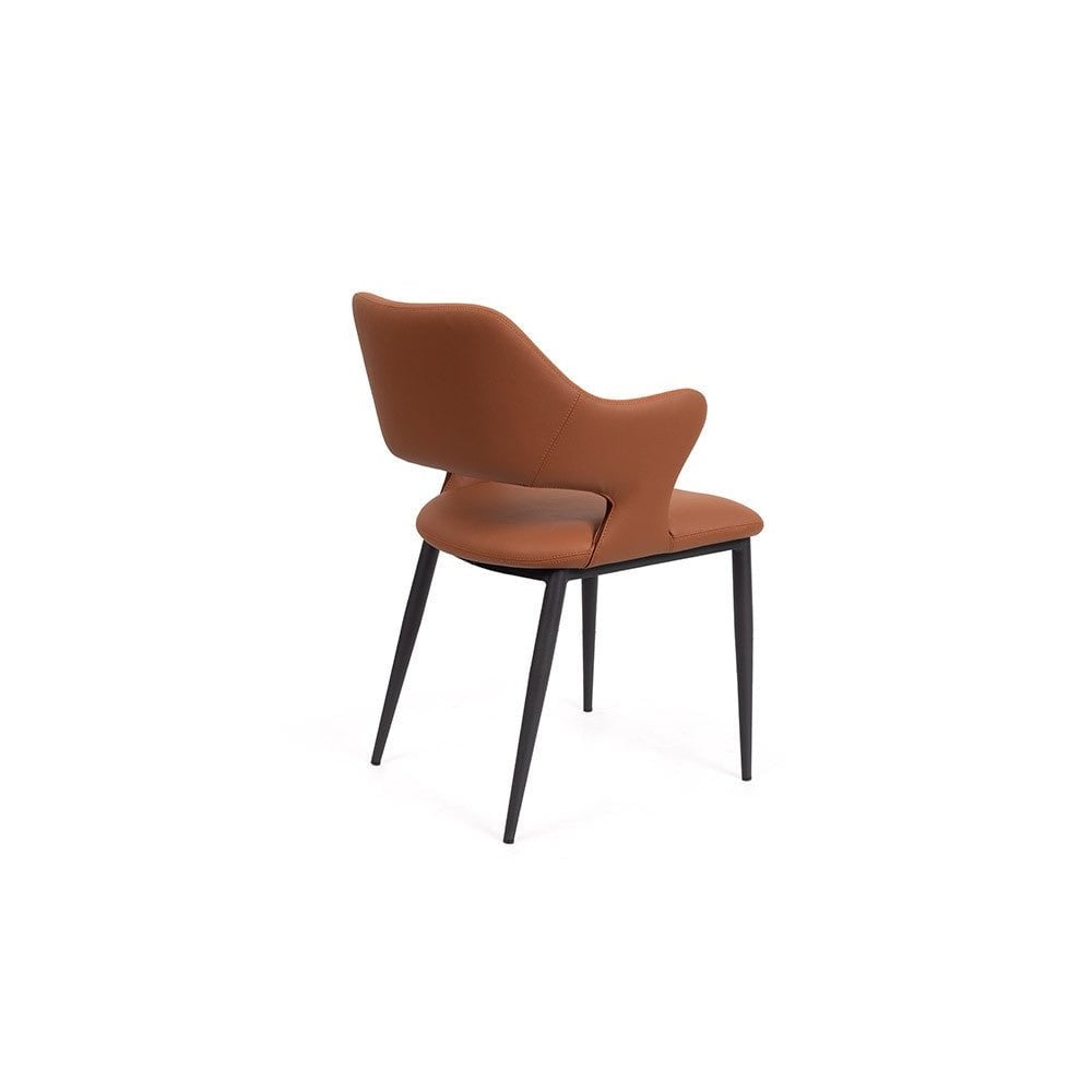 Norma Colonial Tan Dining Chair by Tommy Franks