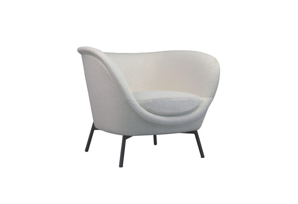 Lottao Bouclé Lounge Chair by Tommy Franks