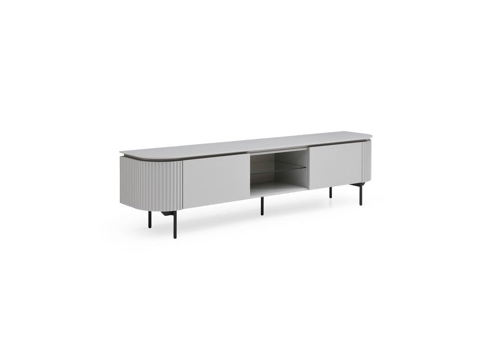 Lantine Matte Light Grey TV Unit by Tommy Franks