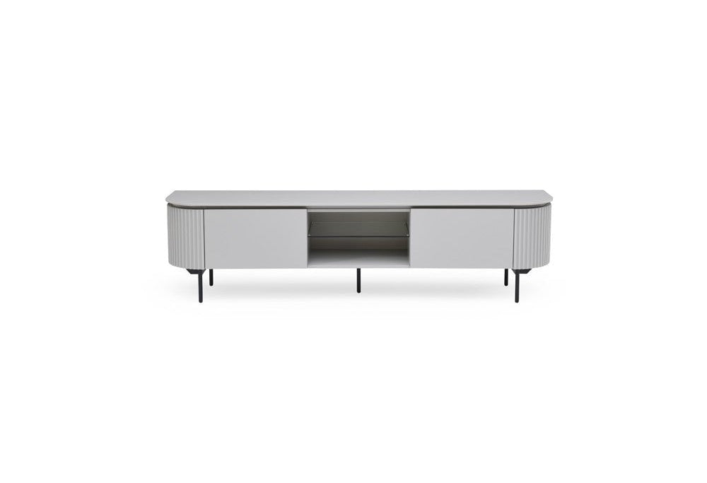 Lantine Matte Light Grey TV Unit by Tommy Franks