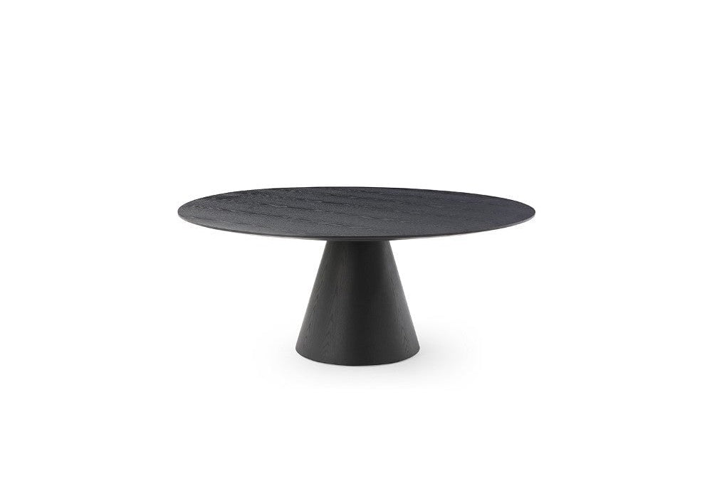 Tavamo 180 Dining Table Black Oak by Tommy Franks