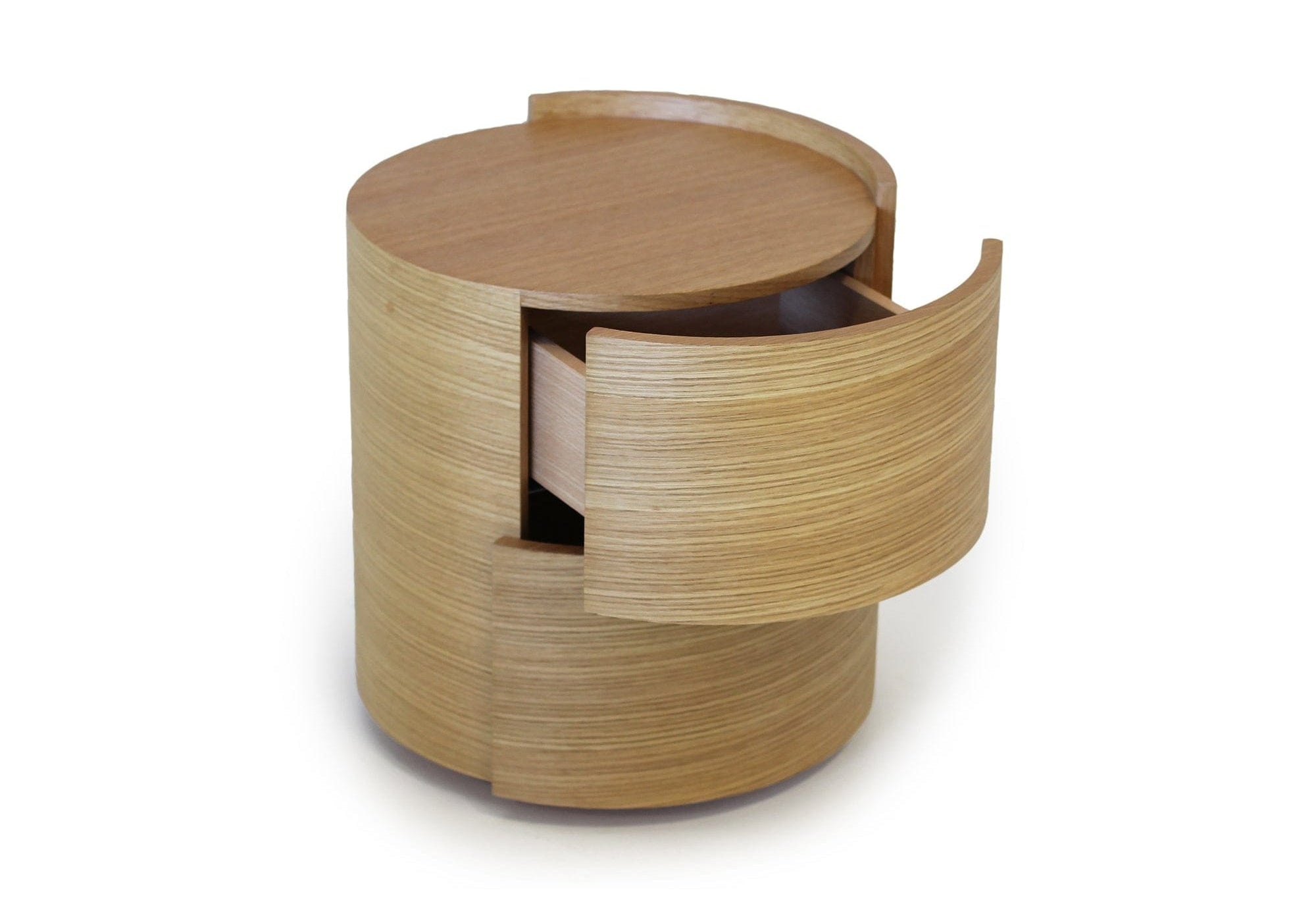 Dexter Ash Oak Pair of Bedside Tables by Tommy Franks