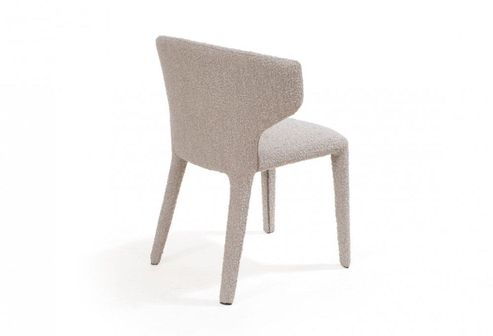 Vela Steam Bouclé Dining Chair by Tommy Franks