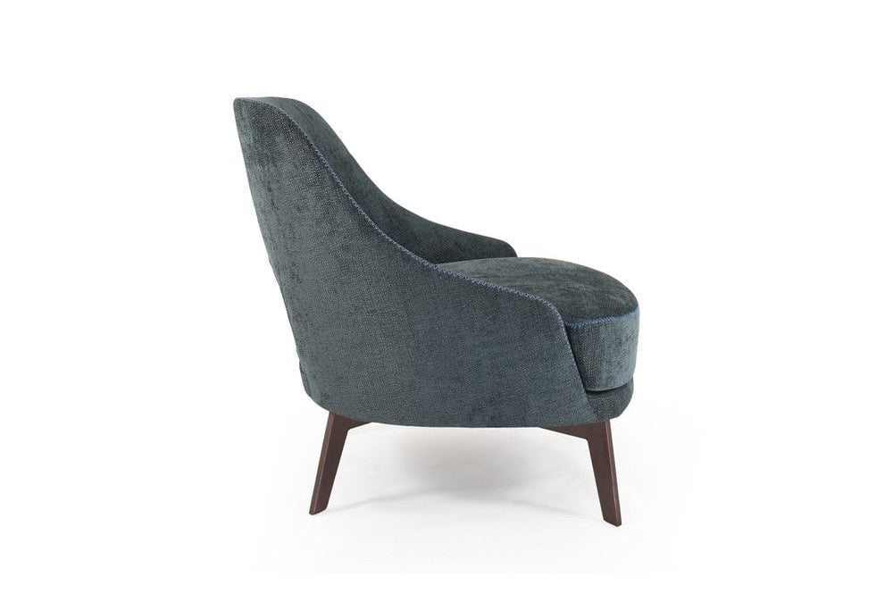 Verna Steel Lounge Chair by Tommy Franks
