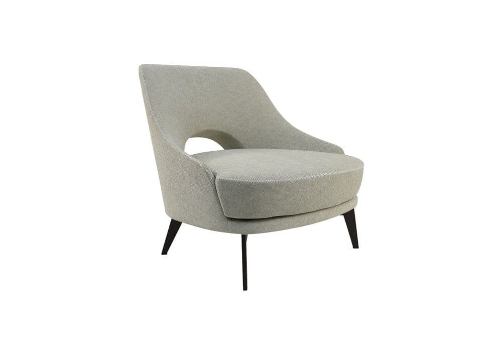 Verna Cream Lounge Chair by Tommy Franks
