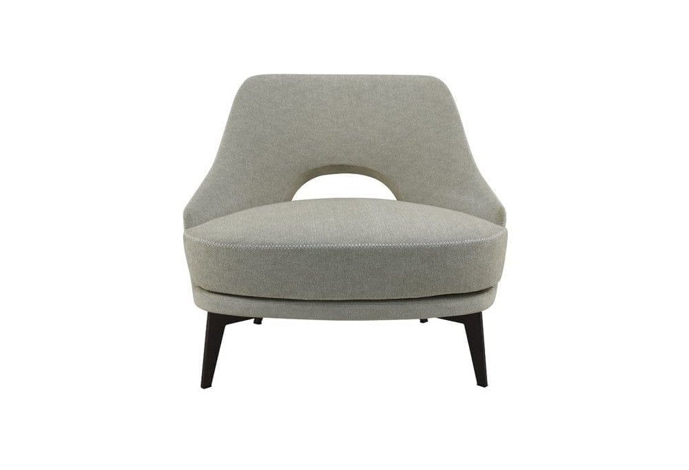 Verna Cream Lounge Chair by Tommy Franks