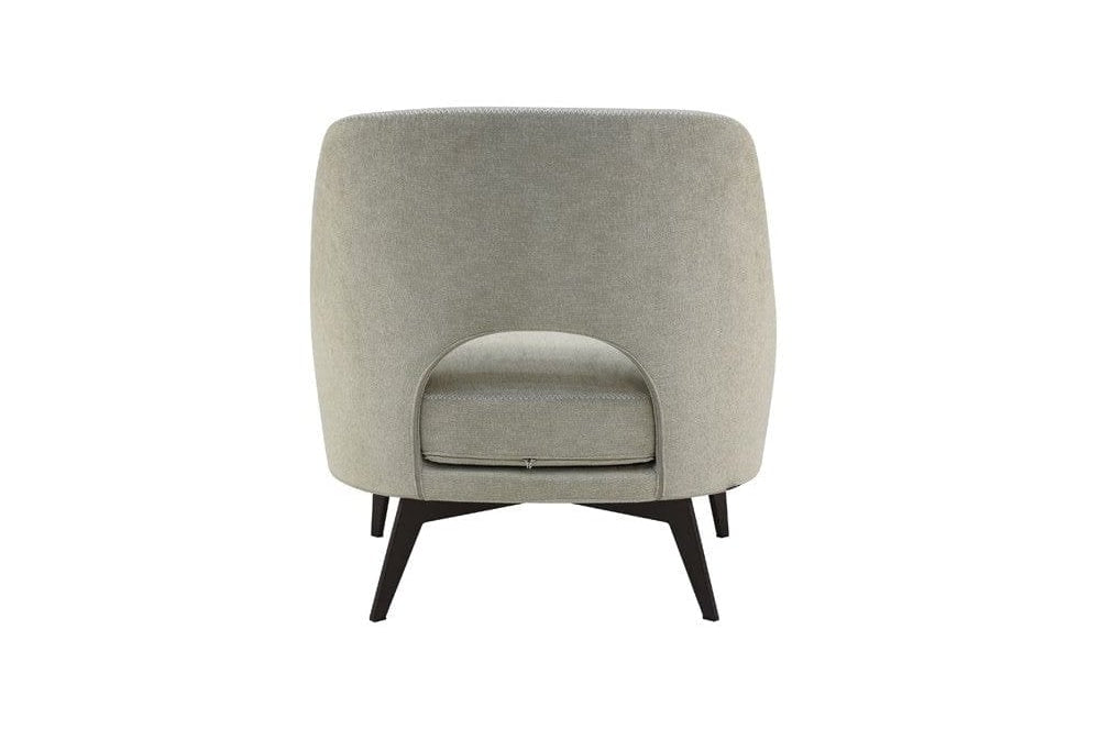 Verna Cream Lounge Chair by Tommy Franks