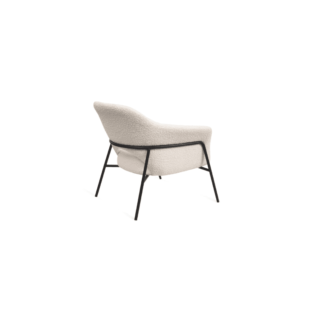 Arteta Polar Bouclé Accent Chair by Tommy Franks