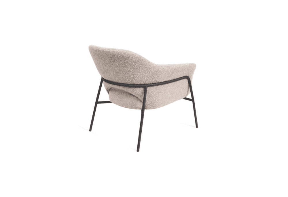 Arteta Steam Bouclé Accent Chair by Tommy Franks