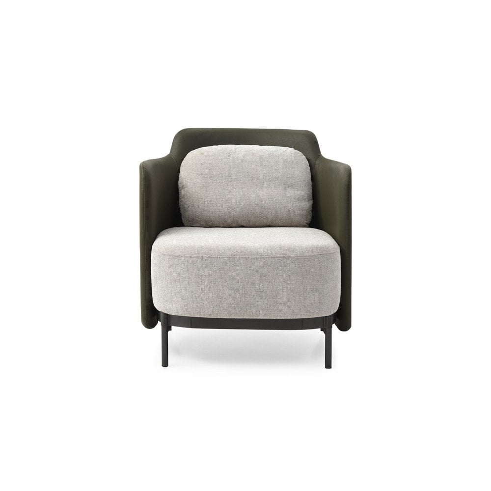 Gemma Olive Lounge Chair by Tommy Franks