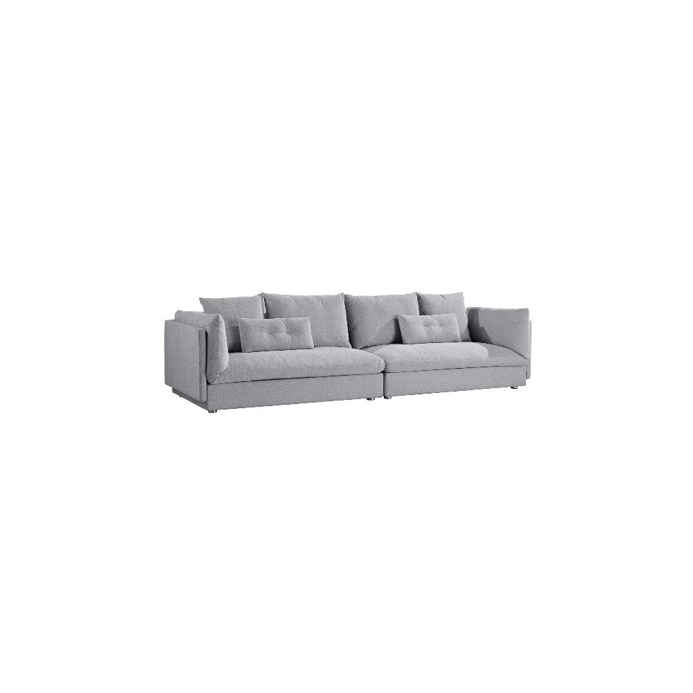 Axis 4-Seater Sofa - Light Grey by Tommy Franks