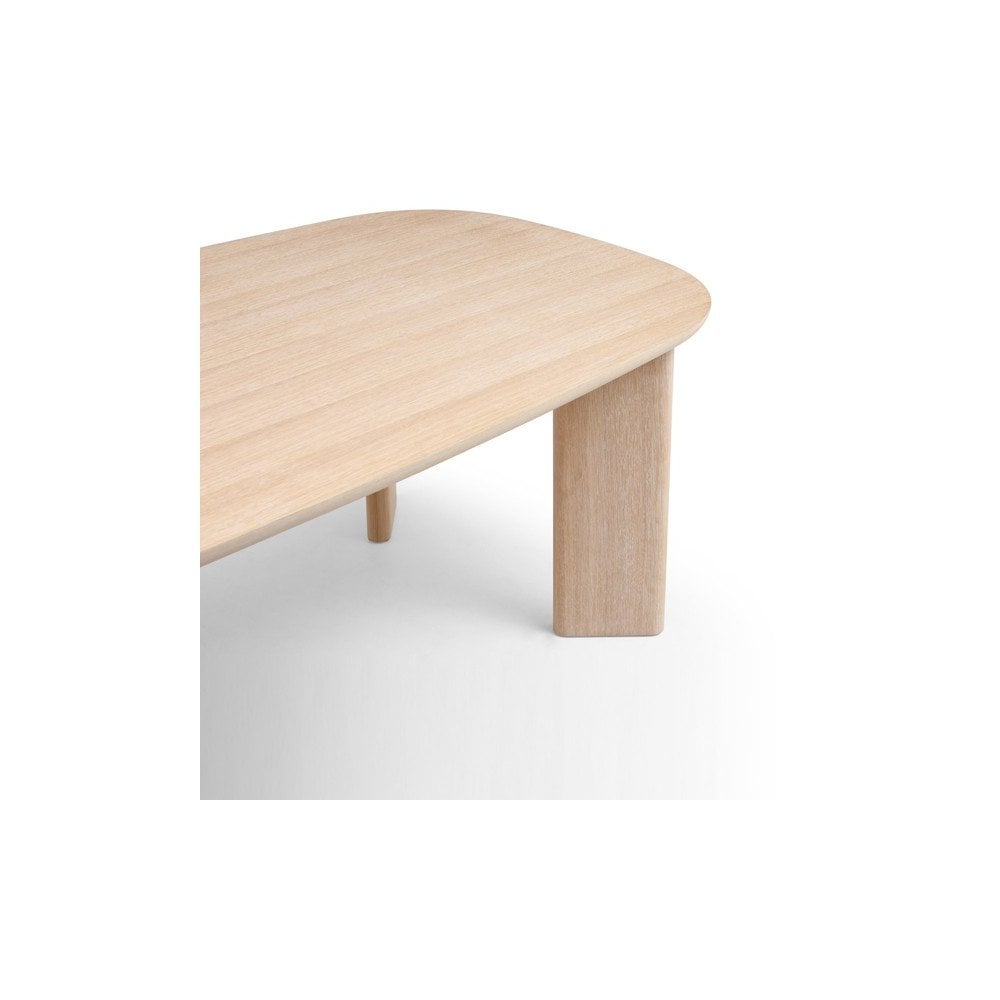 Vasto White Wash Oak Dining Table by Tommy Franks