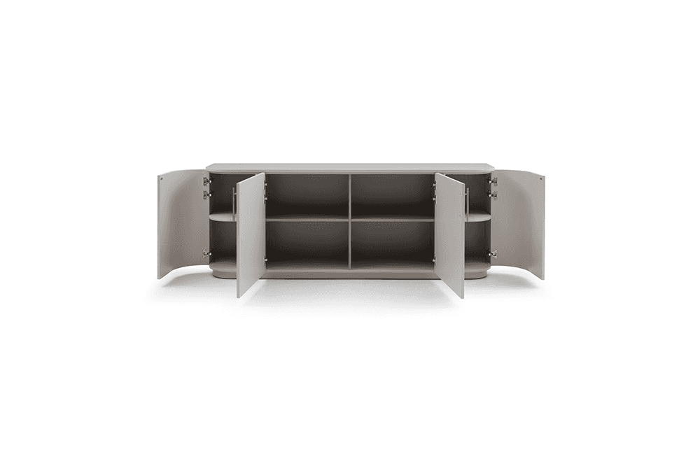 Oakura Matte Beige Buffet by Tommy Franks