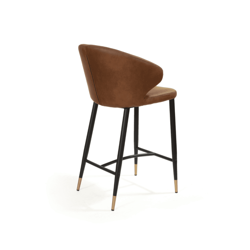 Bellroy Warwick Eastwood Tan Bar Stool by Tommy Franks