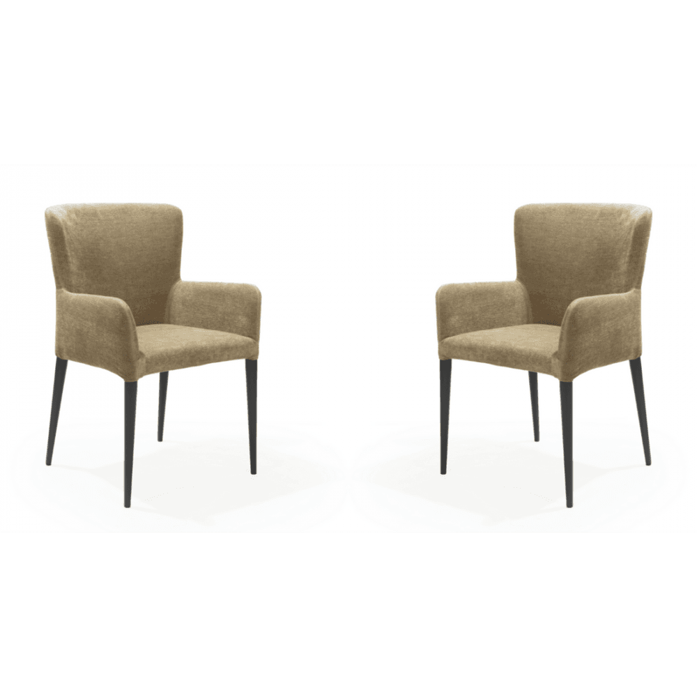 Varsi Olive Set of 2 Dining Chairs by Tommy Franks