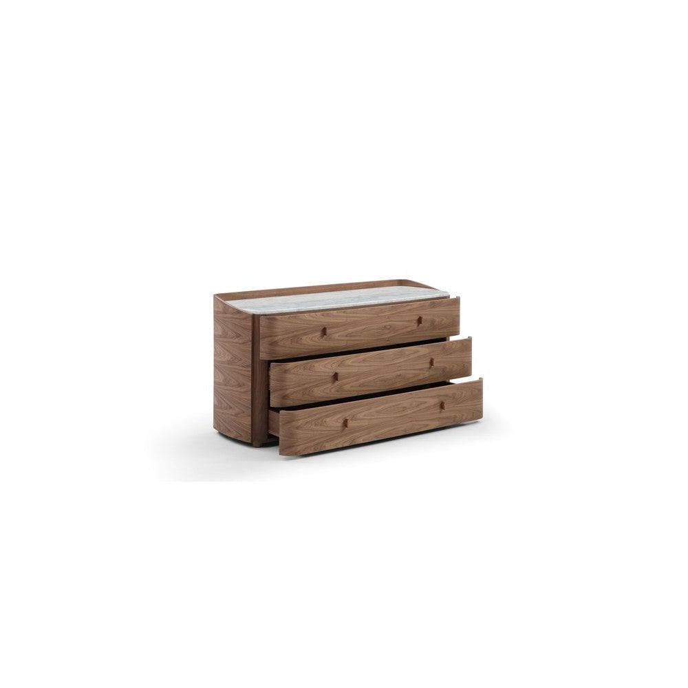 Vertu Walnut Chest of Drawers by Tommy Franks