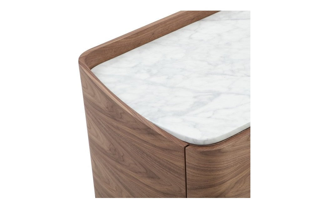 Vertu Walnut Chest of Drawers by Tommy Franks