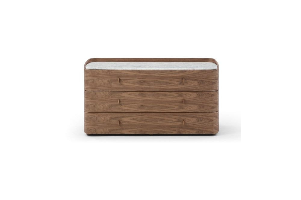 Vertu Walnut Chest of Drawers by Tommy Franks