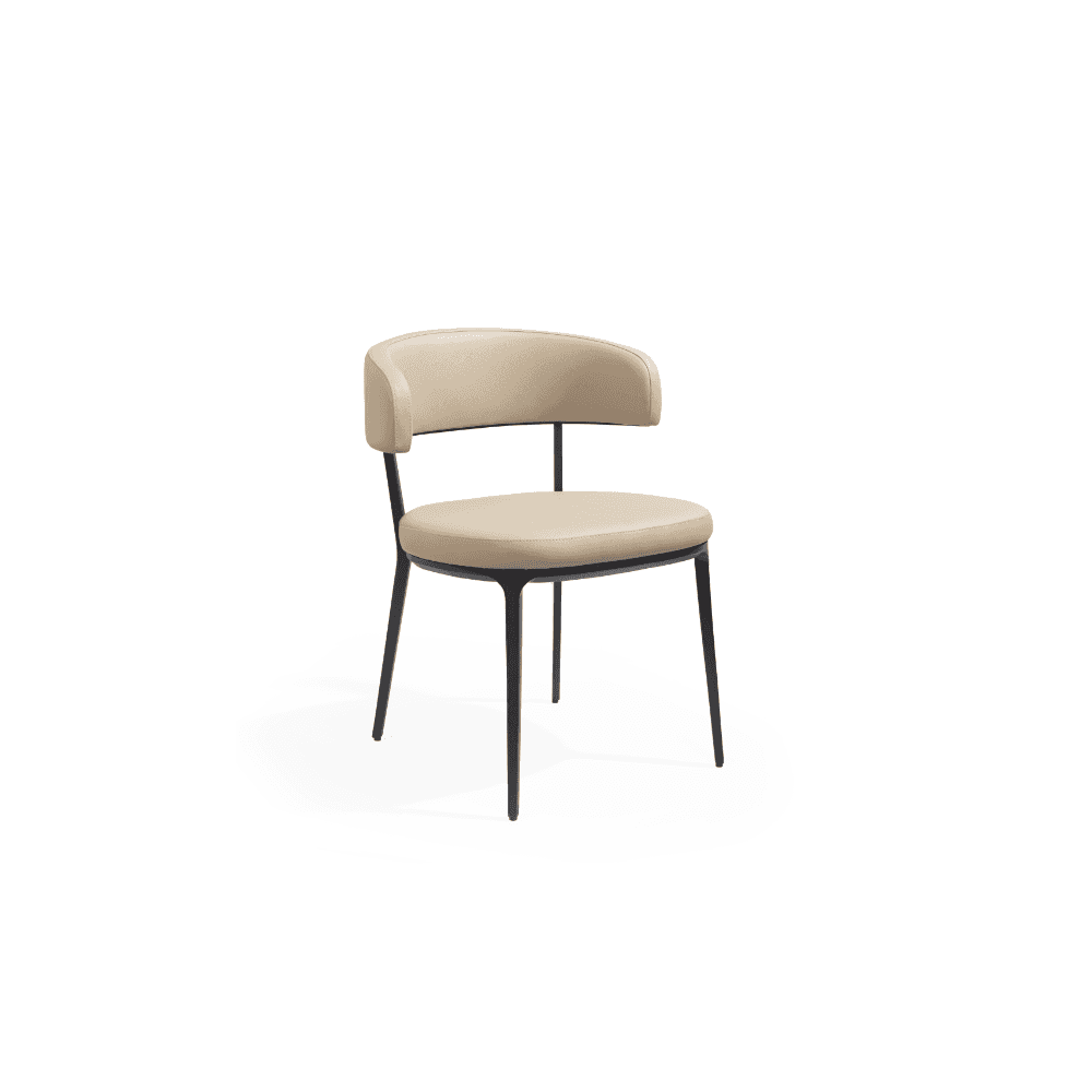 Satori Dark Marble Dining Chair by Tommy Franks