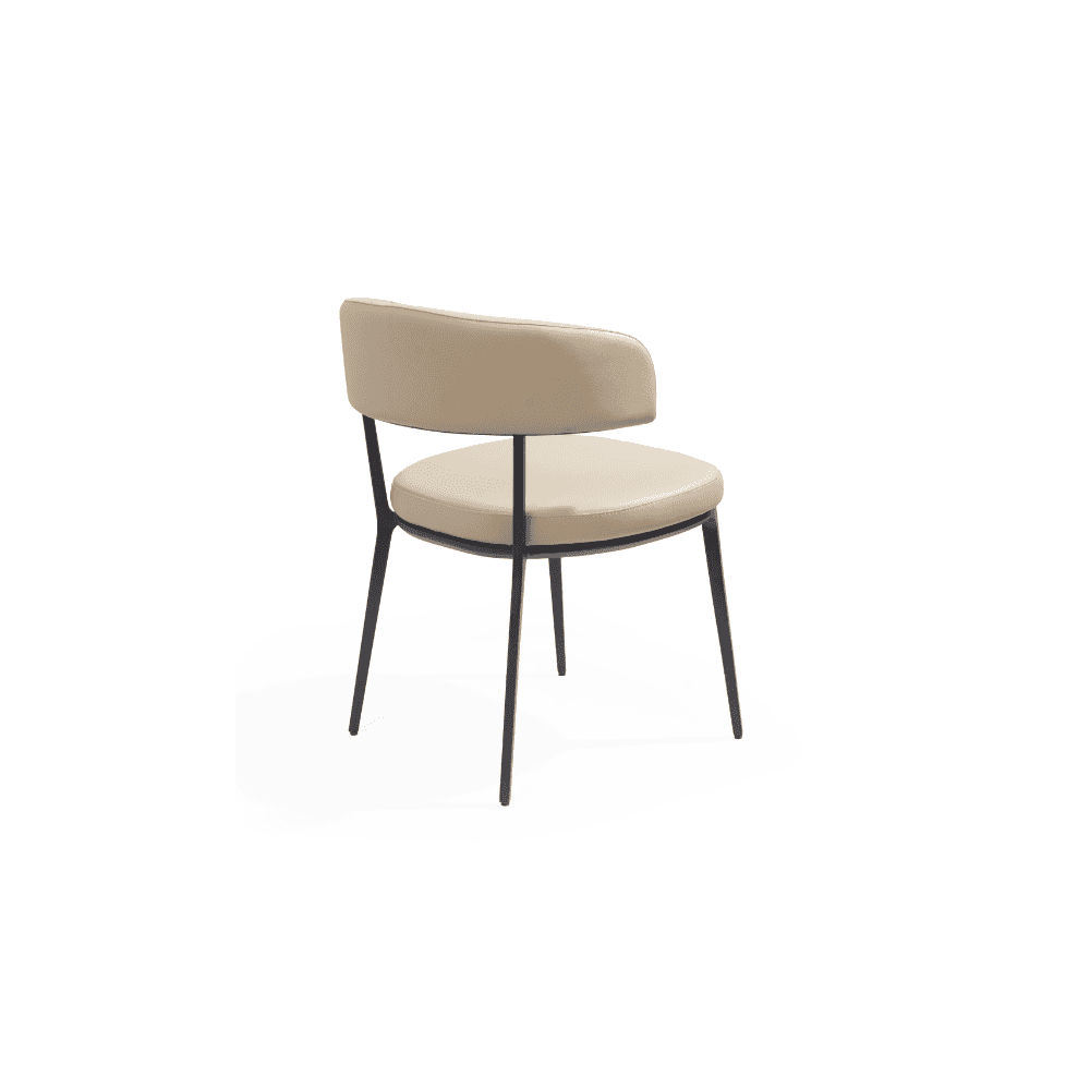 Satori Dark Marble Dining Chair by Tommy Franks