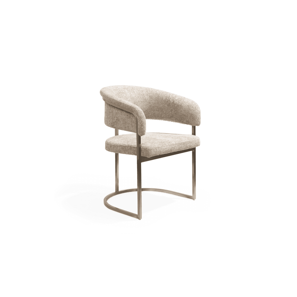 Clemont Taupe Dining Chair by Tommy Franks