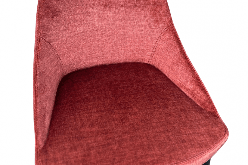 Vai Bella Velour Coral Barstool by Tommy Franks