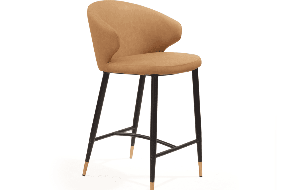 Bellroy Vintage Eco Pelle Honey Barstool by Tommy Franks