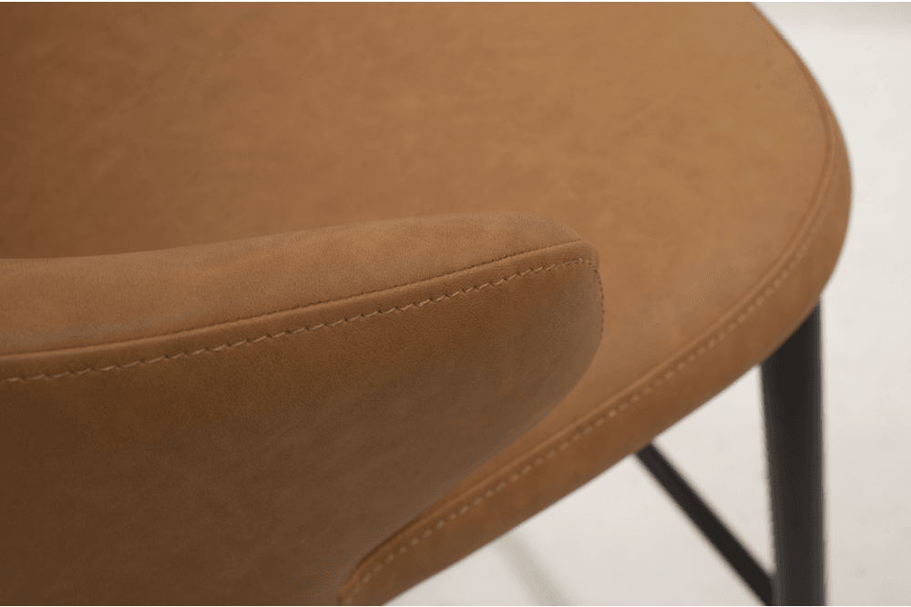 Bellroy Vintage Eco Pelle Honey Barstool by Tommy Franks