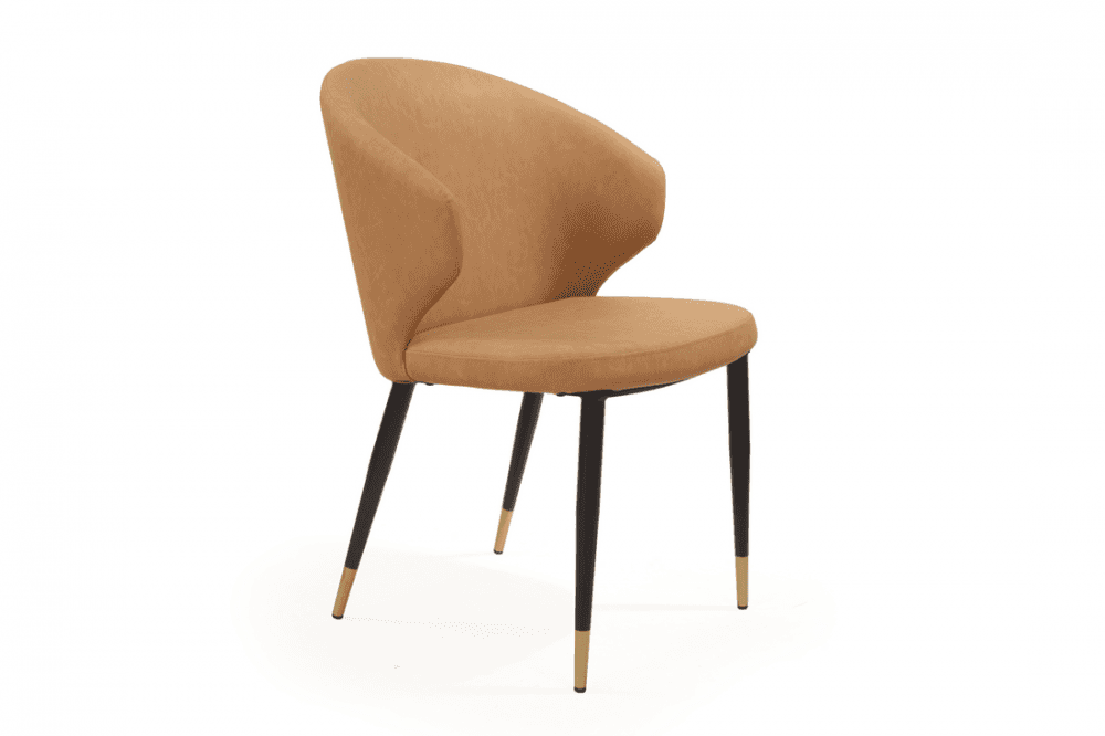 Bellroy Vintage Eco Pelle Honey Dining Chair by Tommy Franks