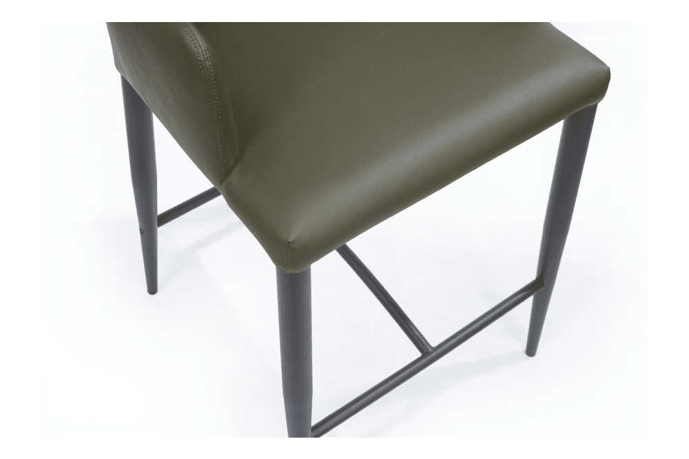 Varsi Baretta Green Counter Bar Stool by Tommy Franks