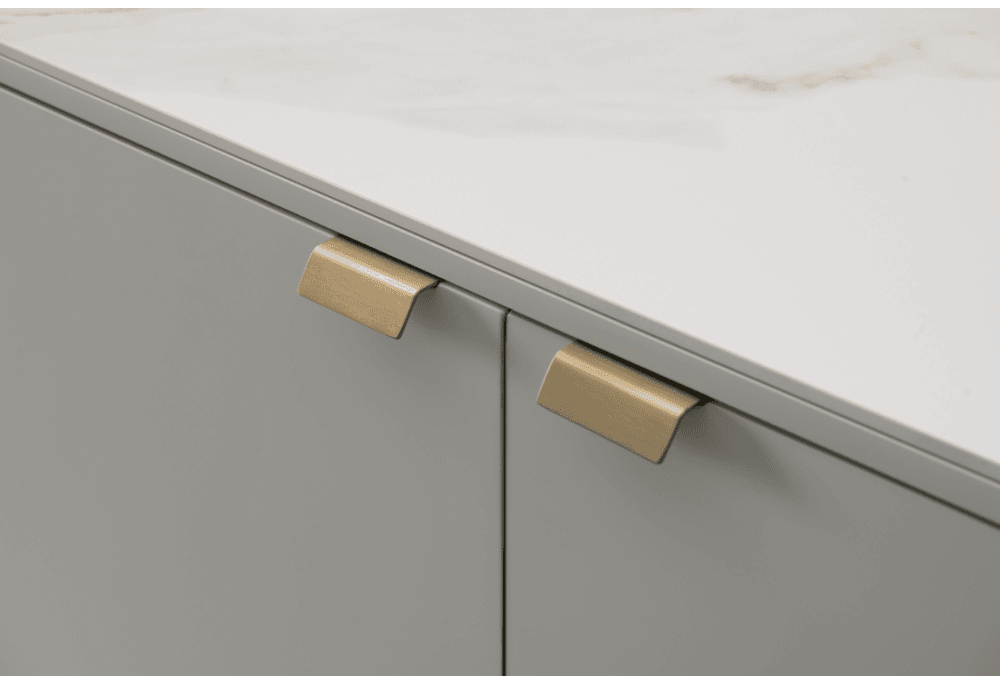 Saviour Matte Beige Buffet by Tommy Franks