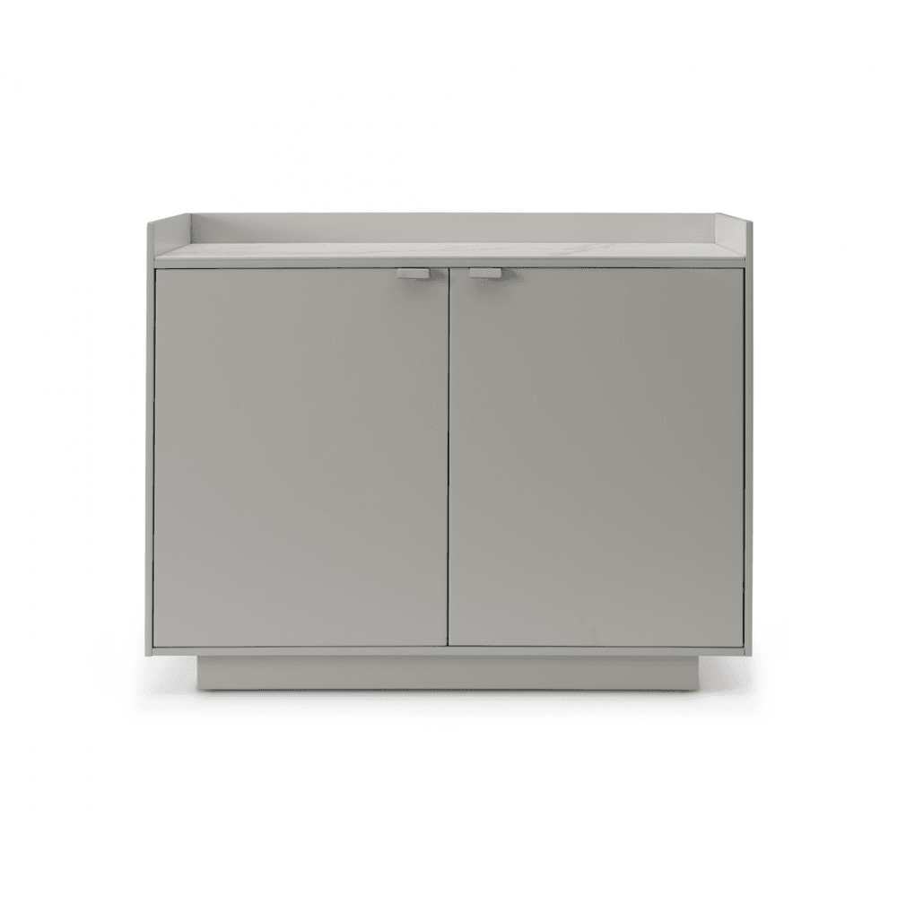 Saviour Matte Beige 2 Door Sideboard by Tommy Franks