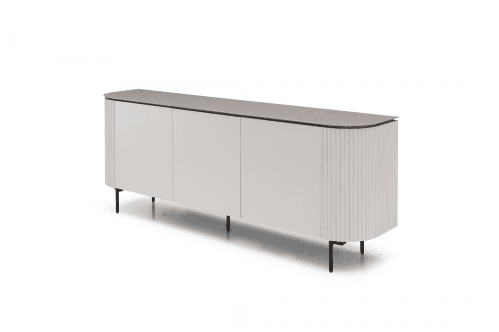 Lantine Matte Beige Sideboard by Tommy Franks