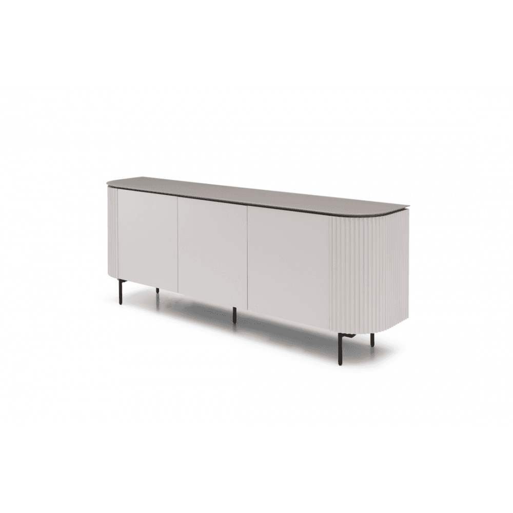 Lantine Matte Beige Sideboard by Tommy Franks