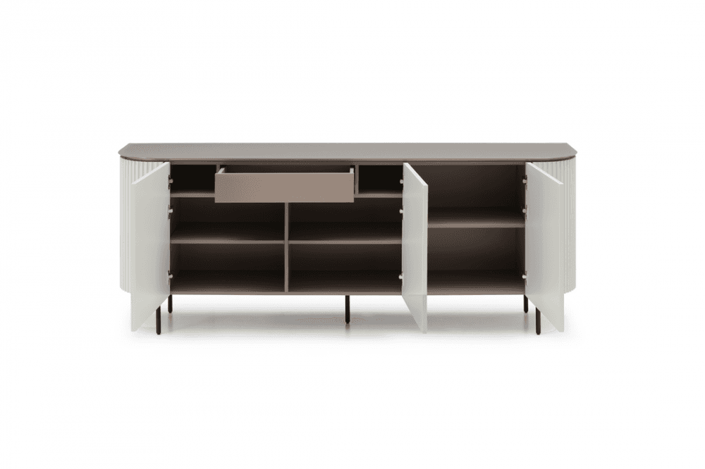 Lantine Matte Beige Sideboard by Tommy Franks