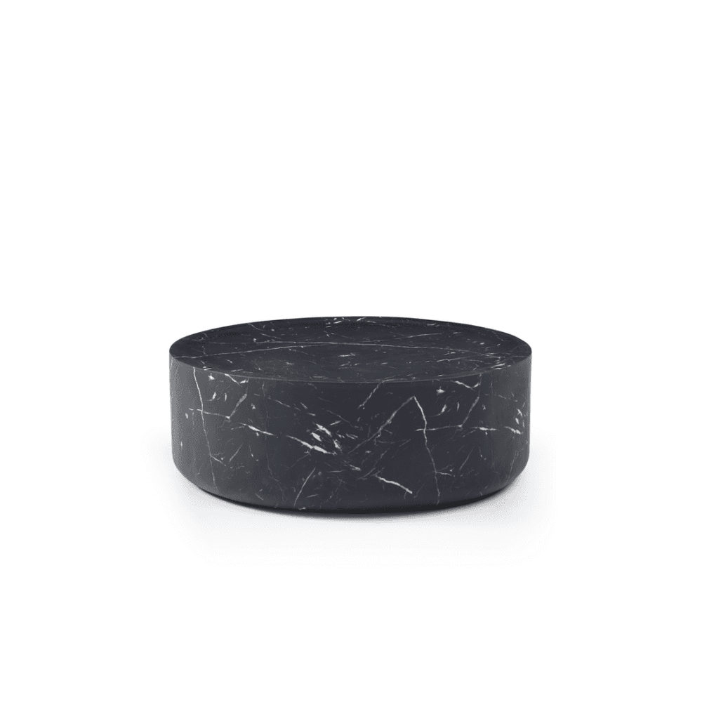Ciladro Faux Black Marble Coffee Table by Tommy Franks