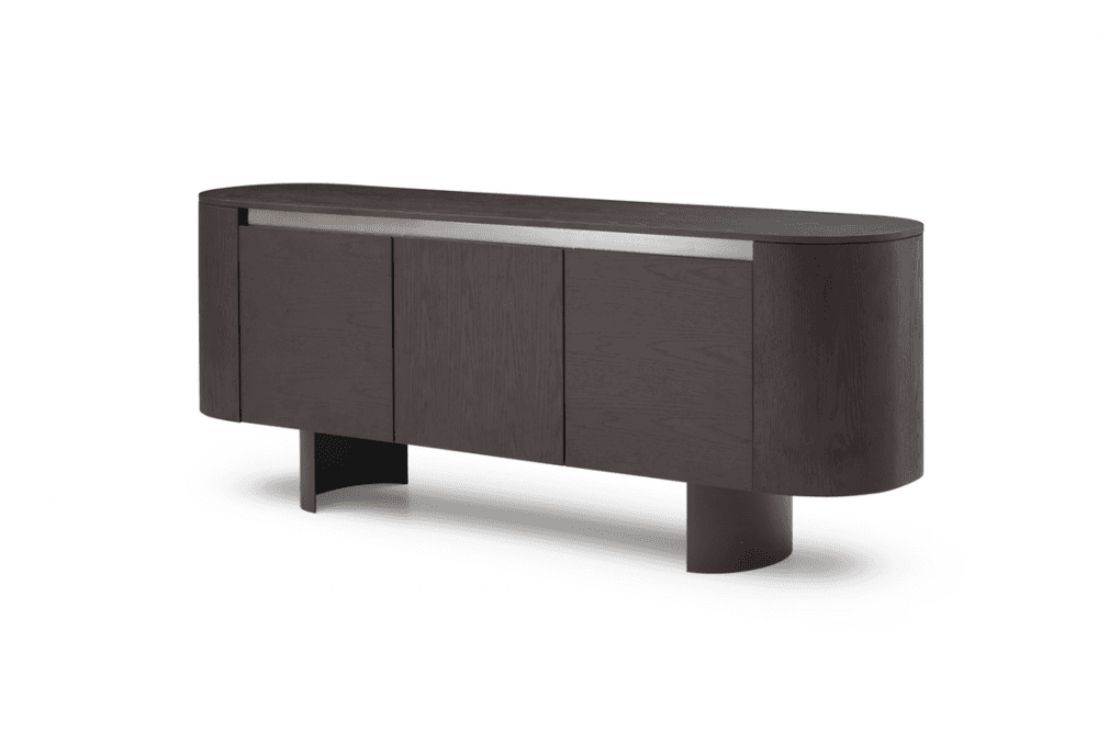 Salvo Sideboard Smoke Oak by Tommy Franks