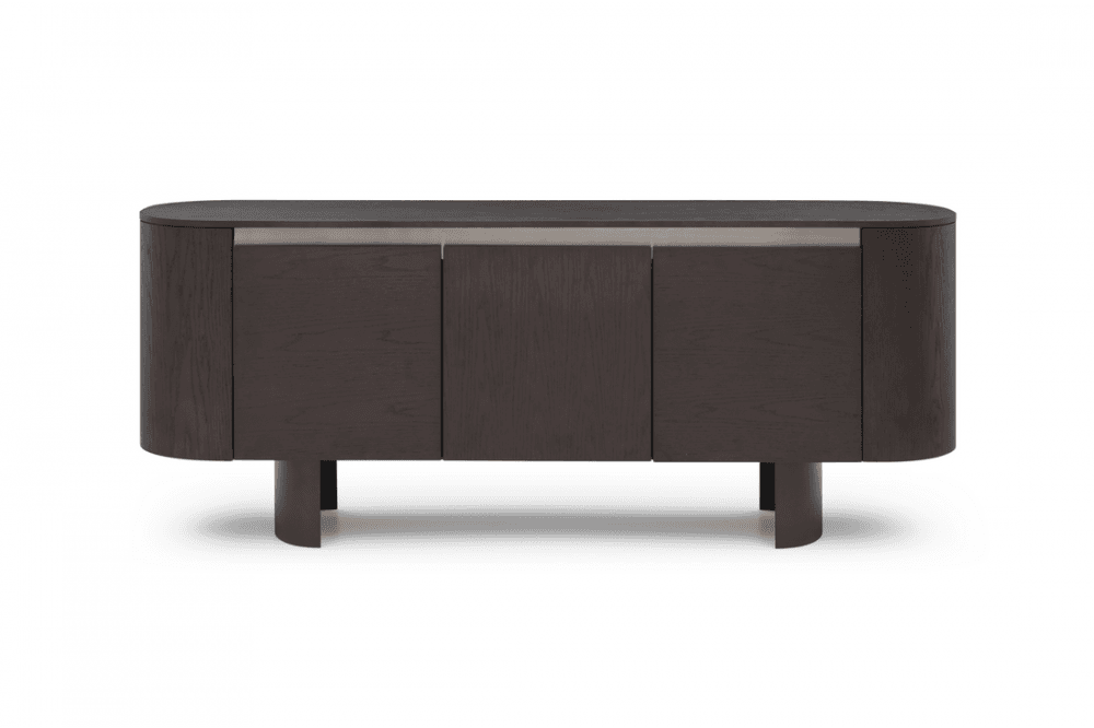 Salvo Sideboard Smoke Oak by Tommy Franks