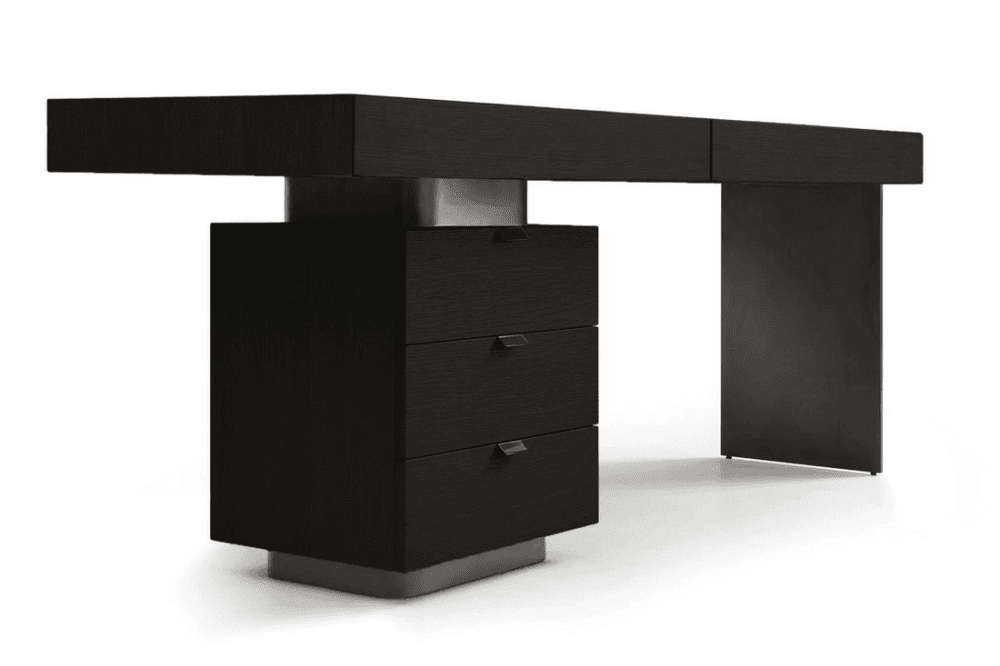 Oston Smoke Oak Desk by Tommy Franks