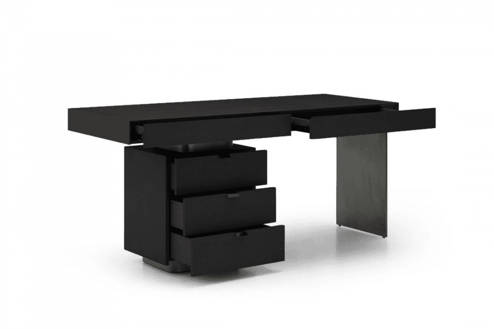 Oston Smoke Oak Desk by Tommy Franks