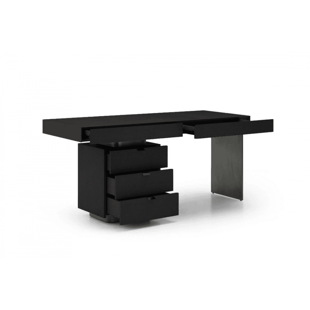 Oston Smoke Oak Desk by Tommy Franks