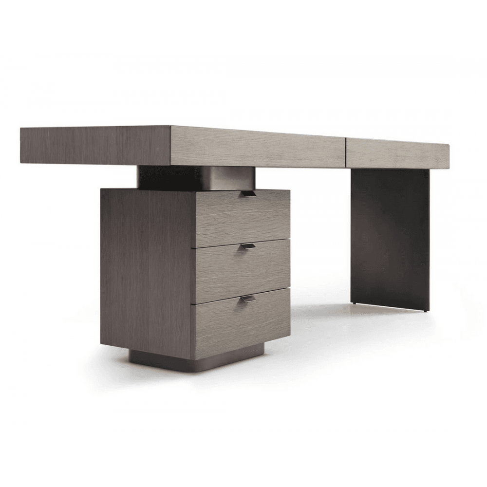 Oston Grey Office Desk by Tommy Franks